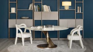 Abbraccio Dining Chair by Rugiano