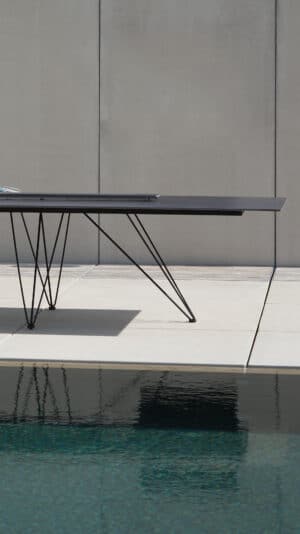 Wire Rectangular Dining Table - Image 3