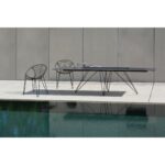 Wire Rectangular Dining Table