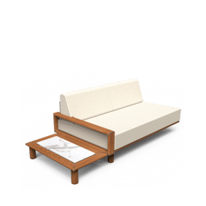 Horizon Left Arm Sectional with Plinth Table - Image 3
