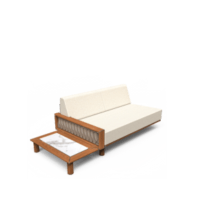 Sail Left Arm Sectional with Plinth Table - Image 3