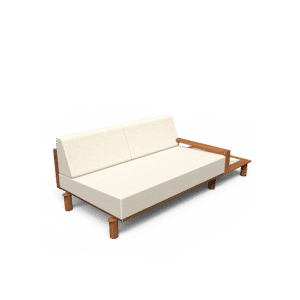 Horizon Right Arm Sectional with Plinth Table - Image 3