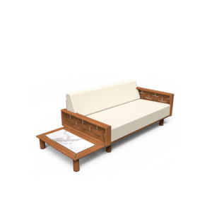 Luma Sofa with Left Plinth Table - Image 3
