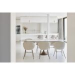 Central Faux Elyps Dining Table