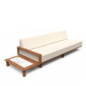 Horizon Left Arm Sectional with Plinth Table - Image 2
