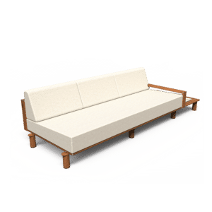 Horizon Right Arm Sectional with Plinth Table - Image 2