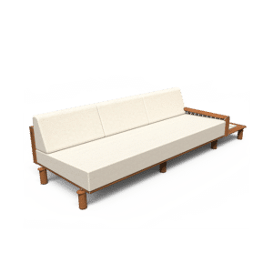 Sail Right Arm Sectional with Plinth Table - Image 2