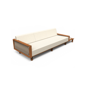 Sail Sofa with Right Plinth Table - Image 2
