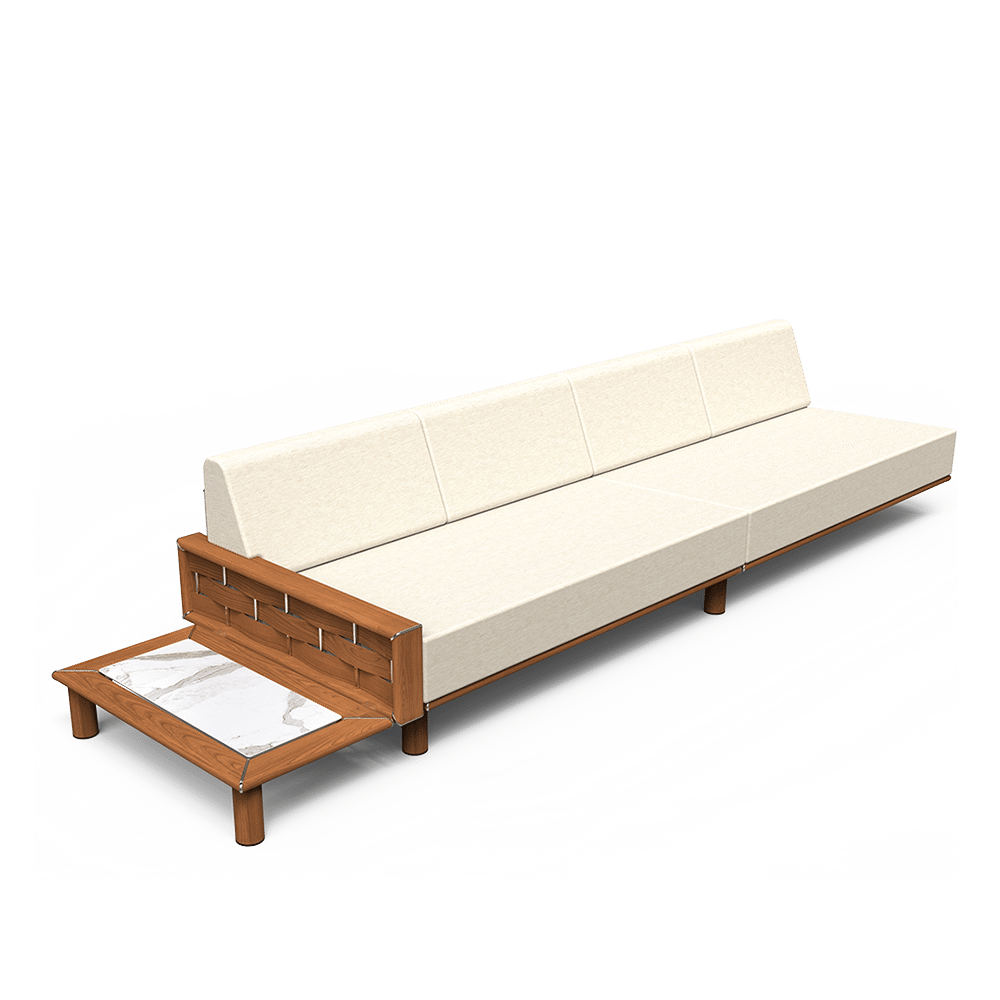 tuuci-4-Seat-Left-Arm-Section-with-Plinth-Table_Deep_Luma Luma Left Arm Sectional with Plinth Table - Image 1