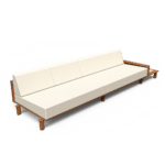 Horizon Right Arm Sectional with Plinth Table