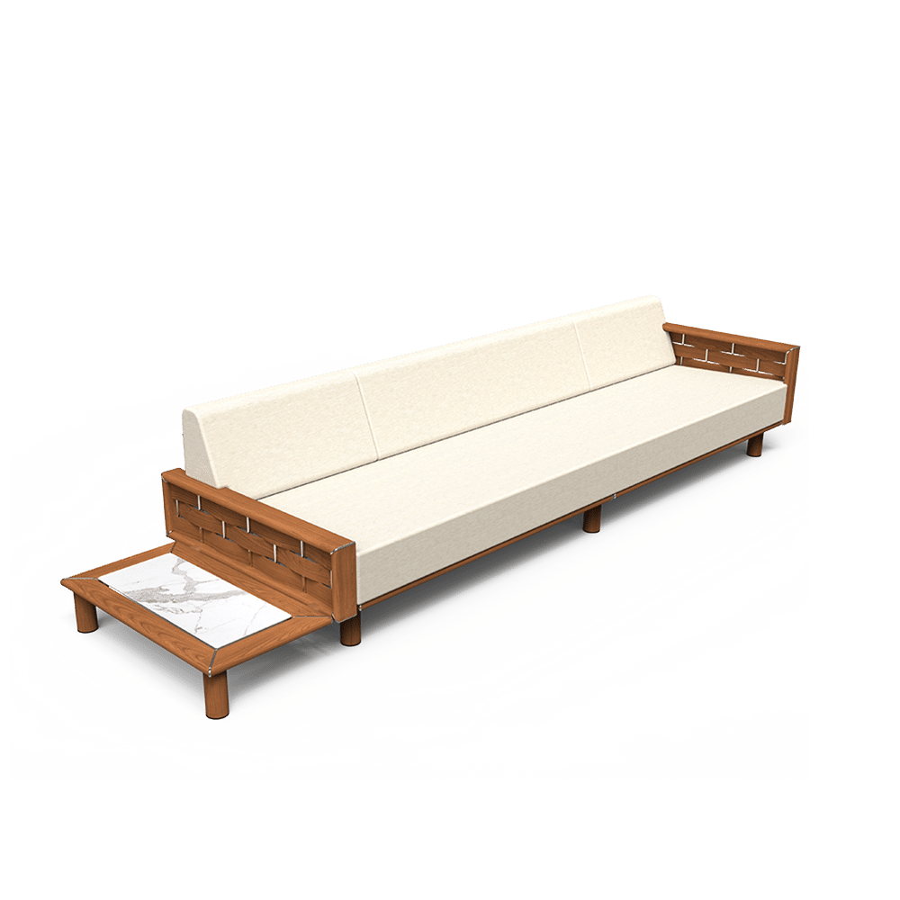 tuuci-4-Seat-Sofa-Left-Plinth_Deep_Luma Luma Sofa with Left Plinth Table - Image 1