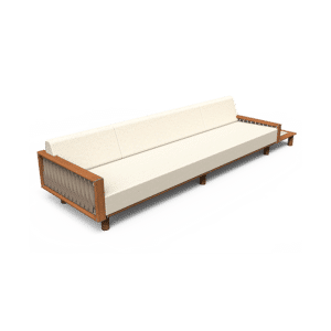 Sail Sofa with Right Plinth Table