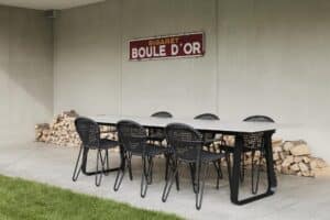 Curve Rectangular Dining Table - Image 2