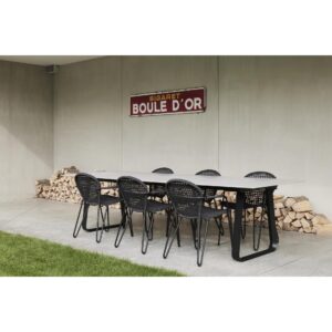 Curve Rectangular Dining Table