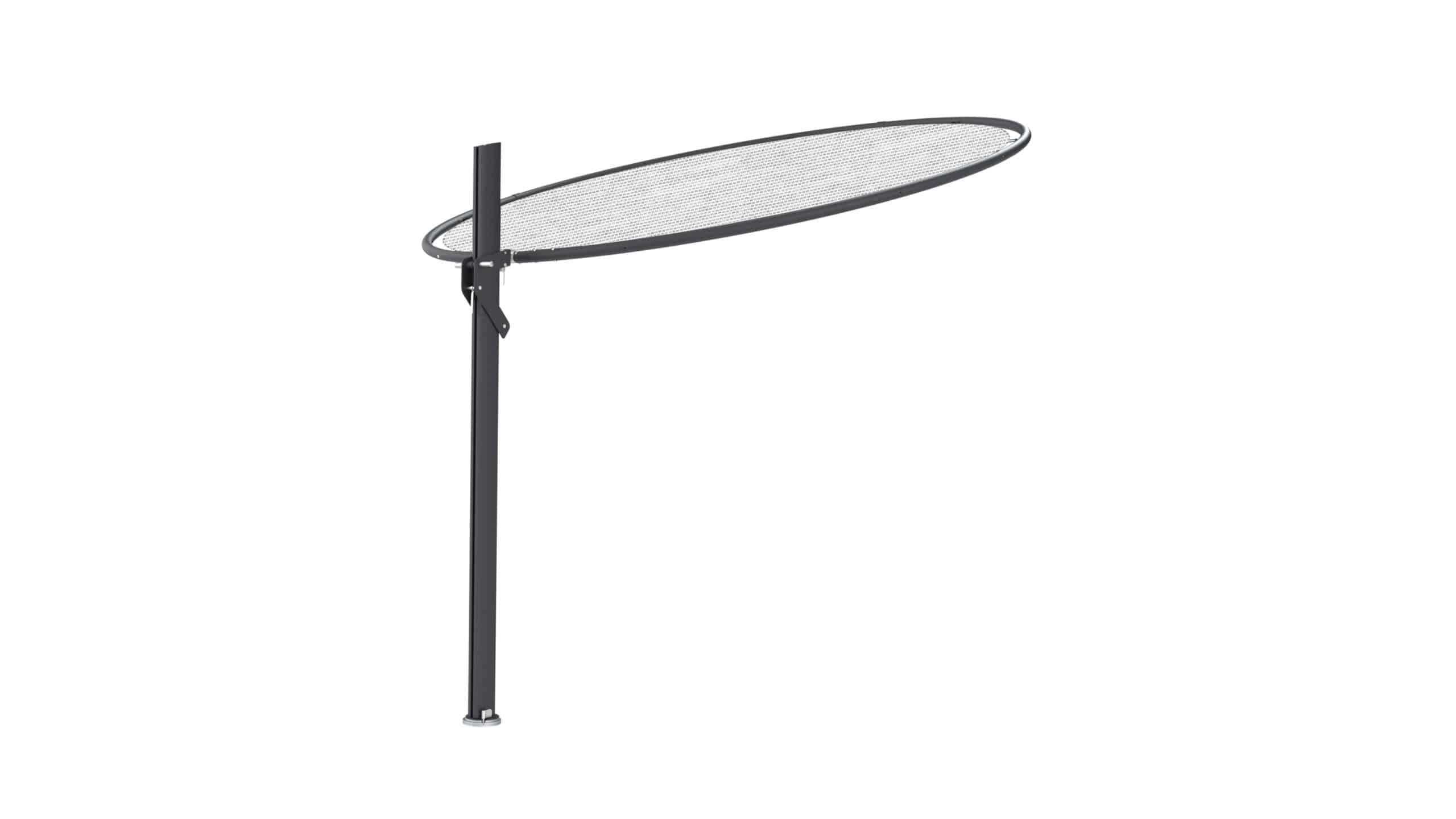 tuuci-Eclipsum20PX_Black_Marble Eclipsum PX Cantilever Umbrella - Image 1