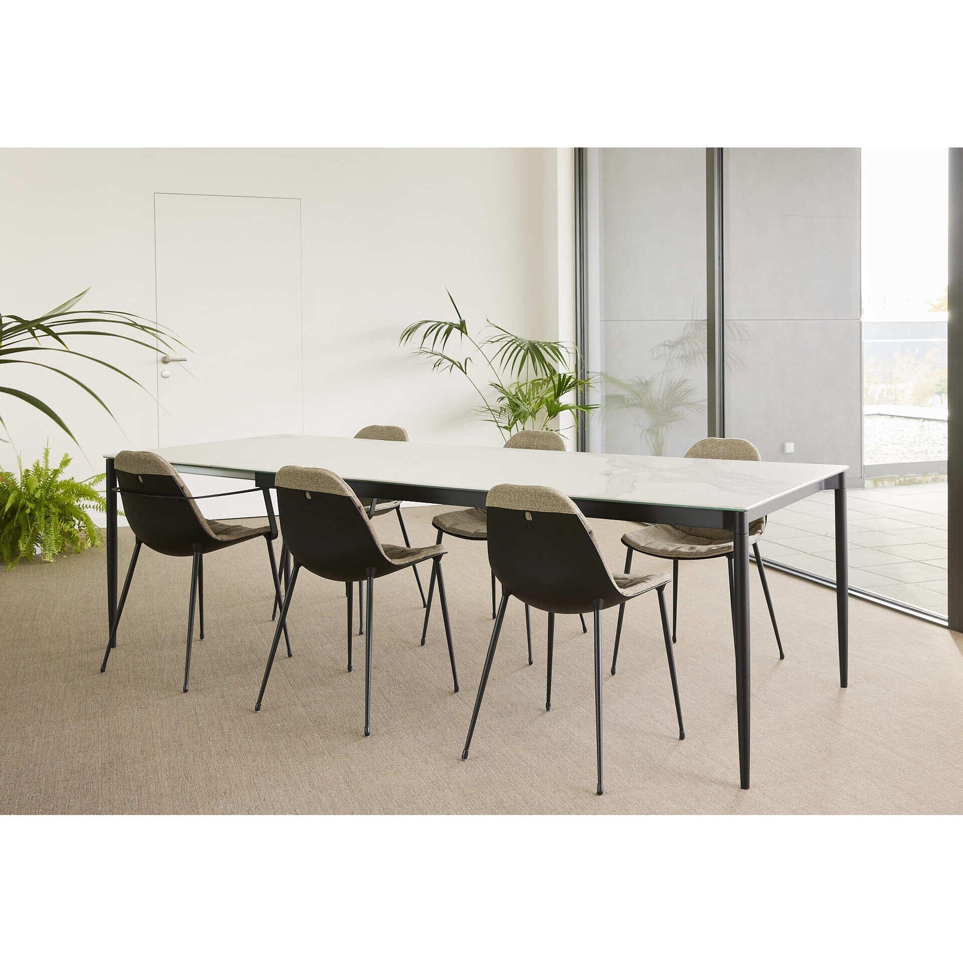 tuuci-Joli-Showroom-074_3c1657810feb51330bbfc5a9ae7e2f09-square.jpg Marguerite Rectangular Extendable Dining Table - Image 1