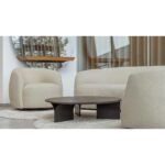 Arcs Coffee Table Round