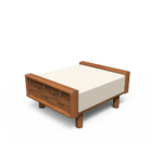 Luma Ottoman with Arms