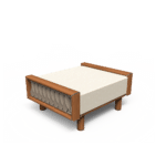 Sail Ottoman with Arms