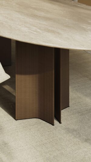 Pulse Faux Elyps Dining Table - Image 7