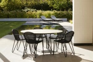 Wire Round Dining Table - Image 2