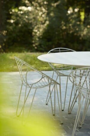 Wire Round Dining Table - Image 5