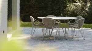 Wire Round Dining Table - Image 6