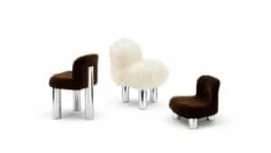 Botolo Chromed High Version Chair - Image 3