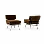 Elettra Armchair Black Nikel