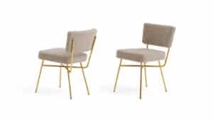 Elettra Chair Gold - Image 2