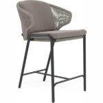 Radoc Counter Height Stool With Back