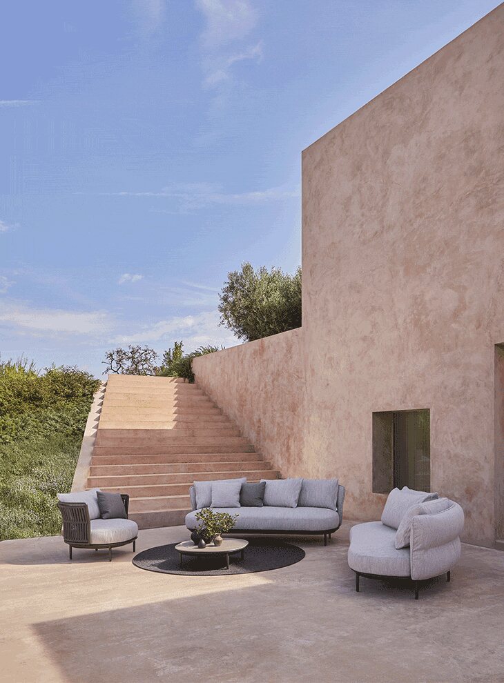Amba Woven Lounge Chair