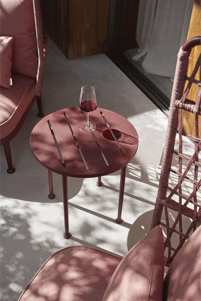 Curio Round Side Table
