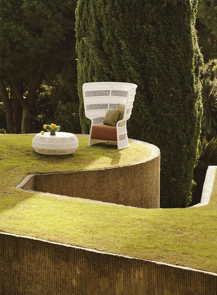 Escala High Back Lounge Chair