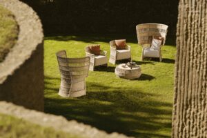 Escala High Back Lounge Chair