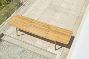 Paralel Extendable Rectangular Dining Table