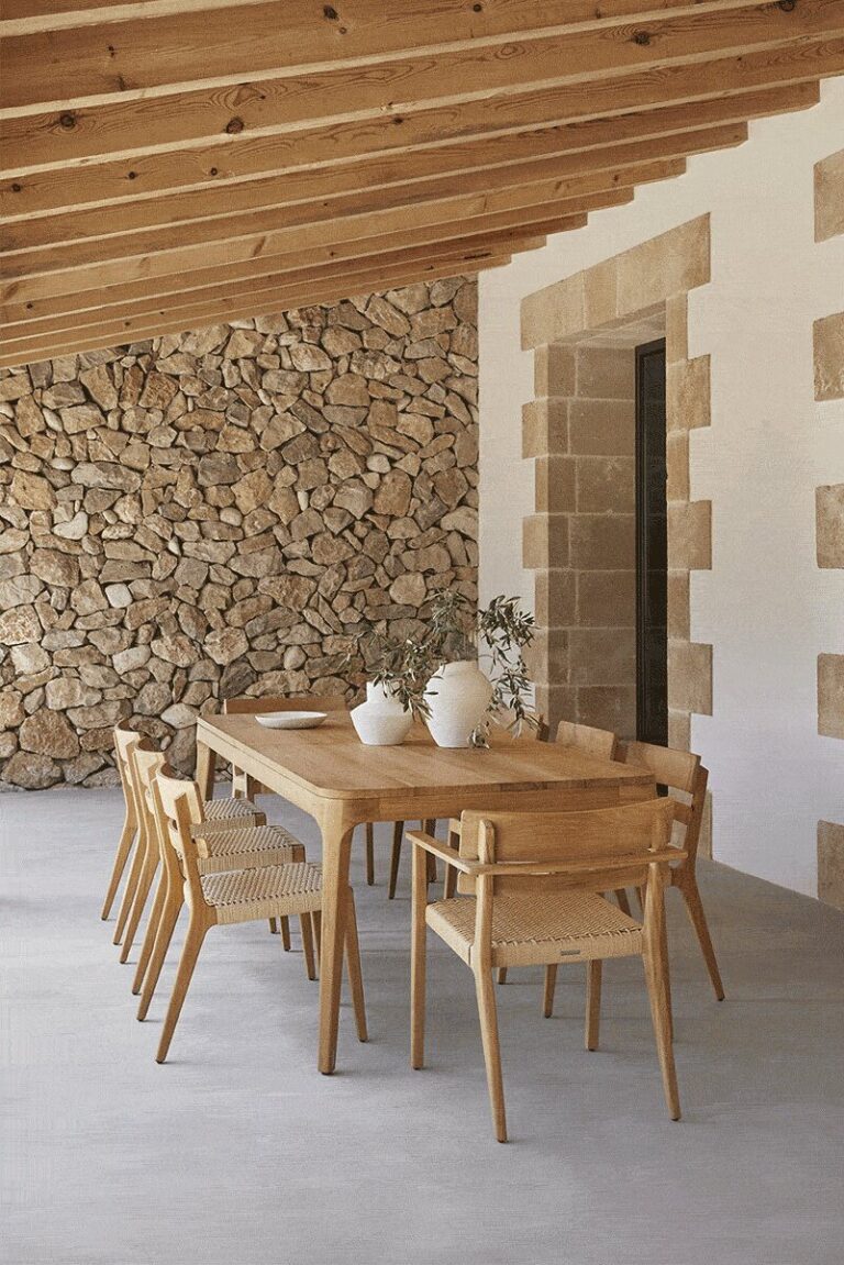 Paralel Extendable Rectangular Dining Table