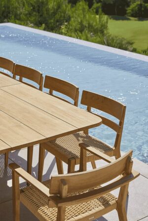 Paralel Extendable Rectangular Dining Table