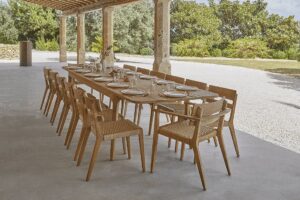 Paralel Extendable Rectangular Dining Table
