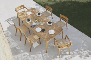 Paralel Rectangular Dining Table