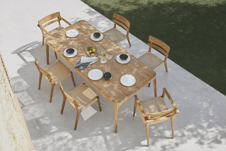 Paralel Rectangular Dining Table