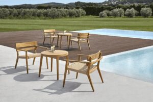 Paralel Round Side Table