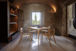 Paralel Square Dining Table