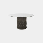 Weave Woven-Base Dining Table