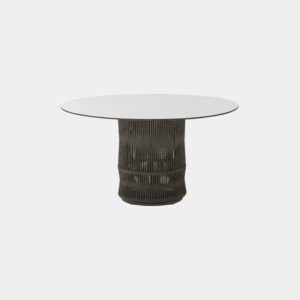 Weave Woven-Base Dining Table
