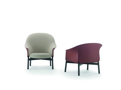 Gloria Fabric easy chair by Arflex